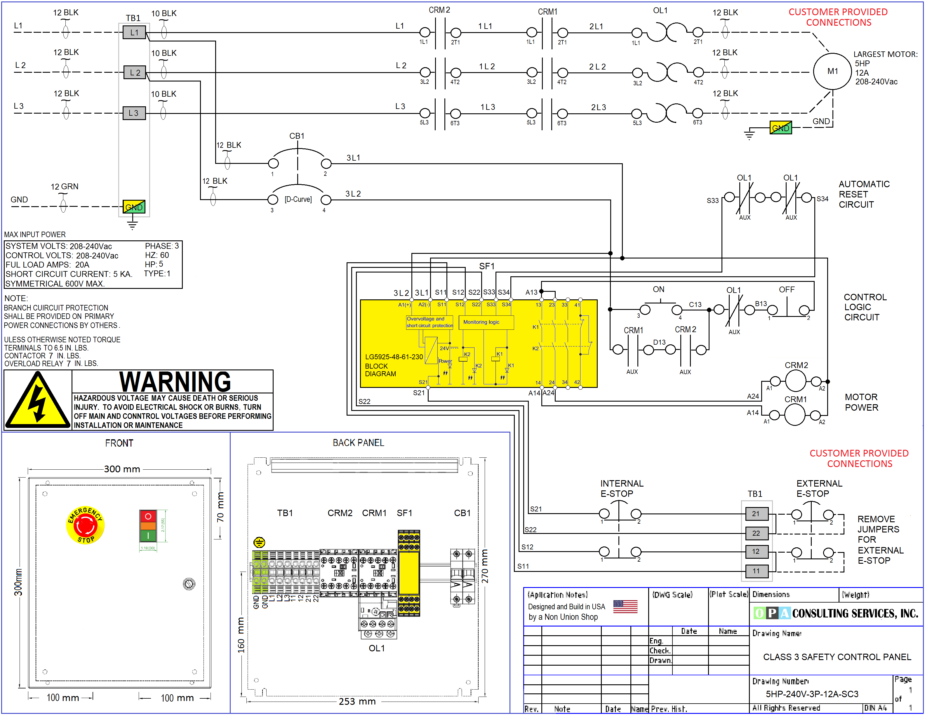 Category 3 Safety Motor Controller